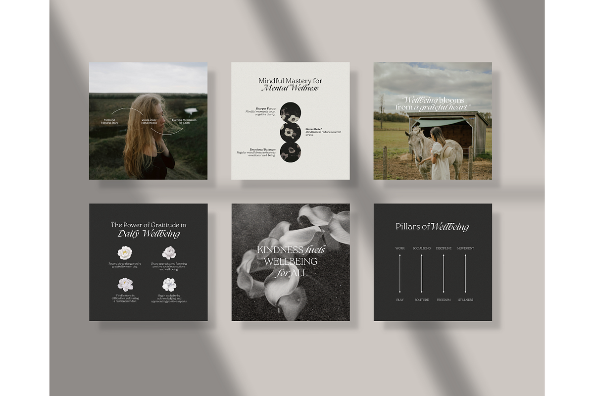 Wellbeing Coach Template - Canva, a Social Media Template by TheTemplateTopia (Photo 4 of 10)