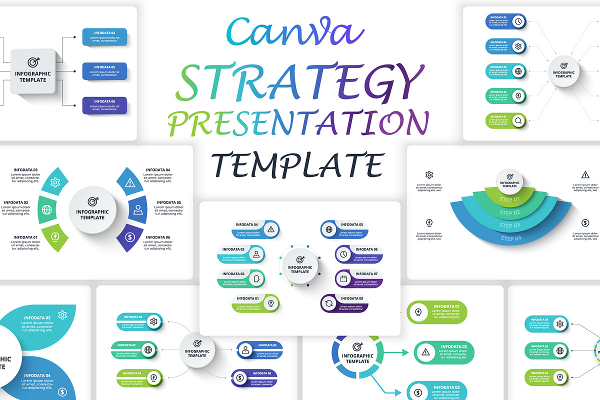 Mega Set Canva Presentation Template, a Presentation Template by Infographics project (Photo 25 of 30)