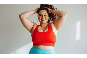 Confident woman in fitness wear, a Sports & Recreation Photo by Igor Tichonow