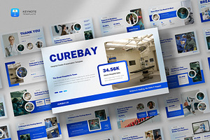 Hospital & Medical Keynote Template, a Presentation Template by fluffstudio