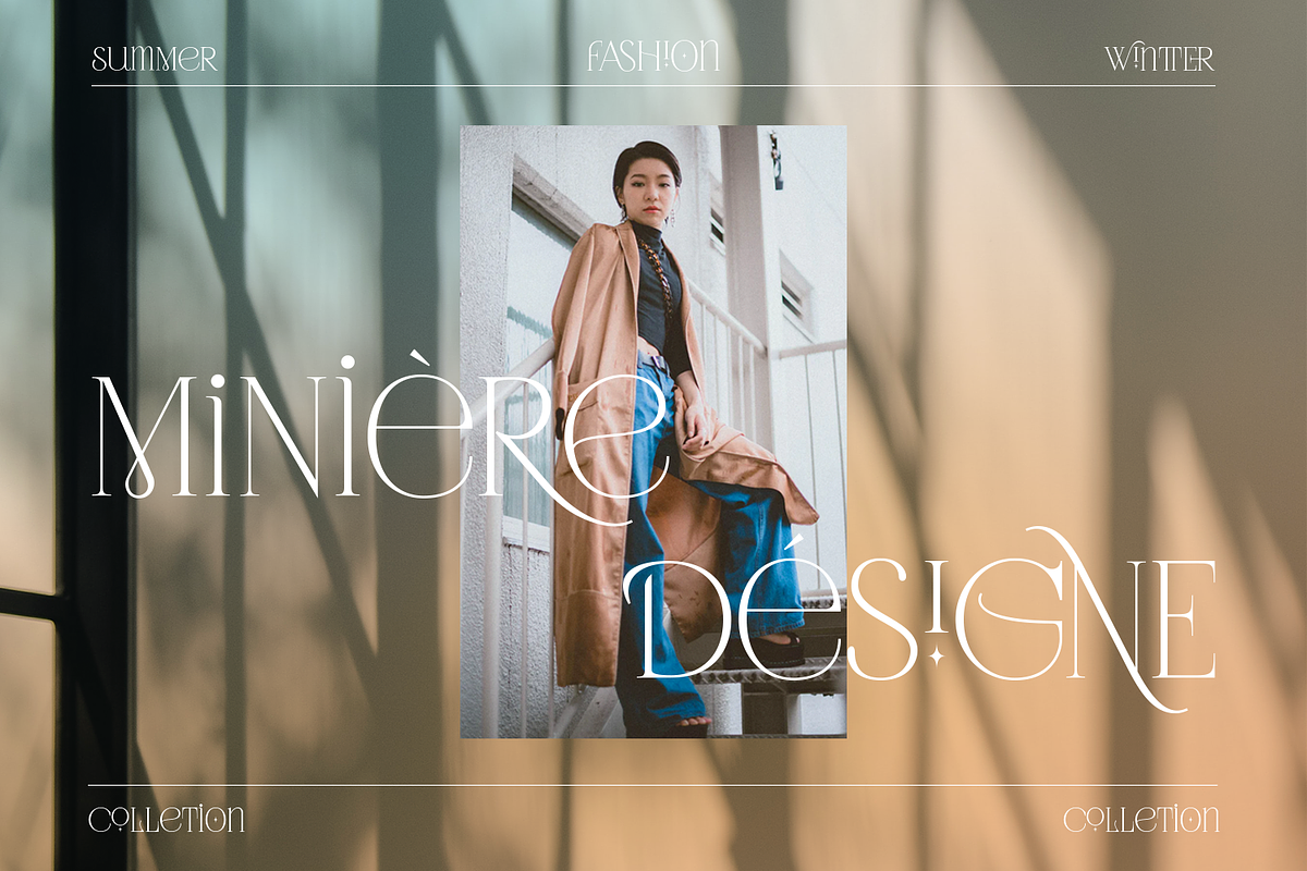 Rotterburg Stylish Display Font, a Serif Font by Typetemp Studio (Photo 12 of 20)