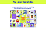 Funky Instagram Carousel Templates, a Social Media Template by Hell Yeah Designs (Thumbnail 9 of 10)