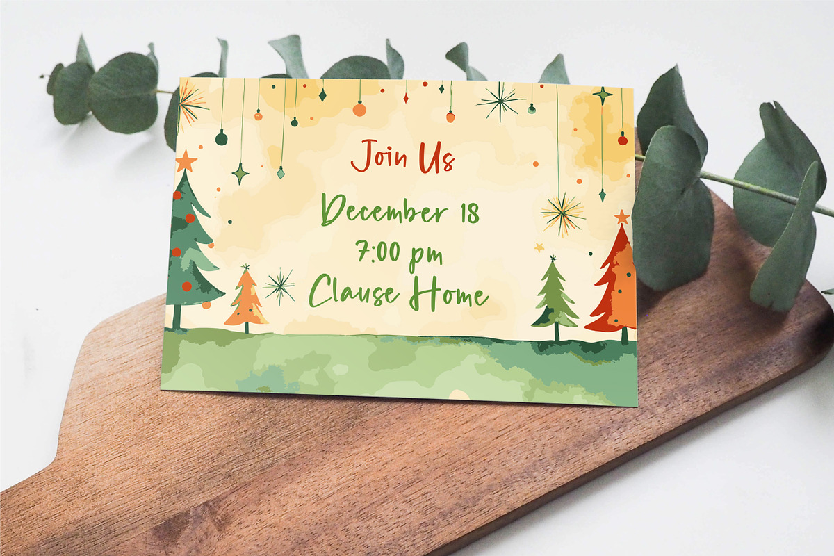 Retro Christmas Ornament-Backgrounds, a Seasonal Illustration by Blynn Pippen (Photo 19 of 19)