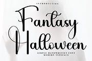 Fantasy Halloween, a Handwritten Font by InermediaSTUDIO (Thumbnail 1 of 7)
