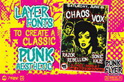 Punk Flyer - Zine Font, a Handwritten Font by Remedy667 (Thumbnail 2 of 6)