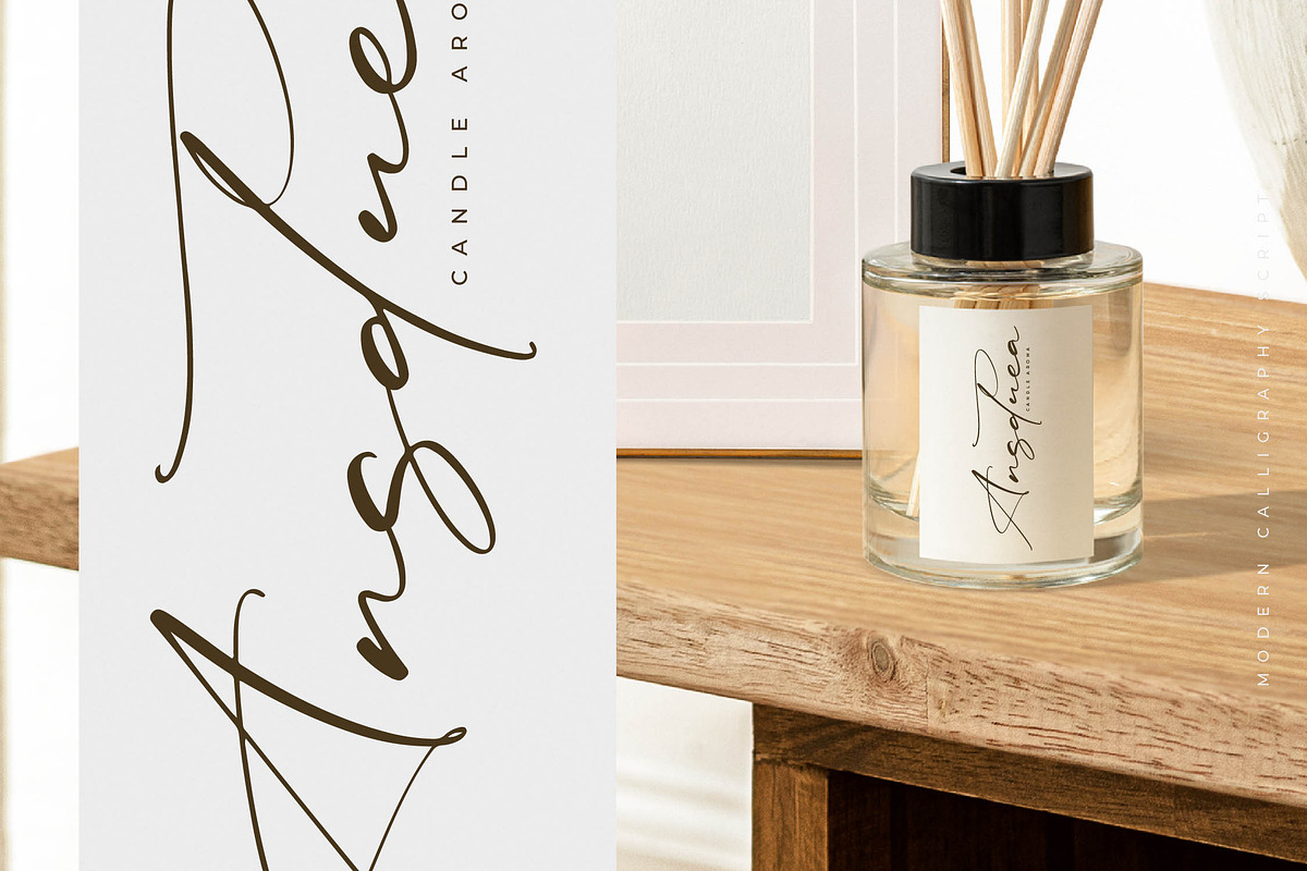 Rulligedro Modern Calligraphy Script, a Script Font by Letterena Studios Script (Photo 9 of 15)