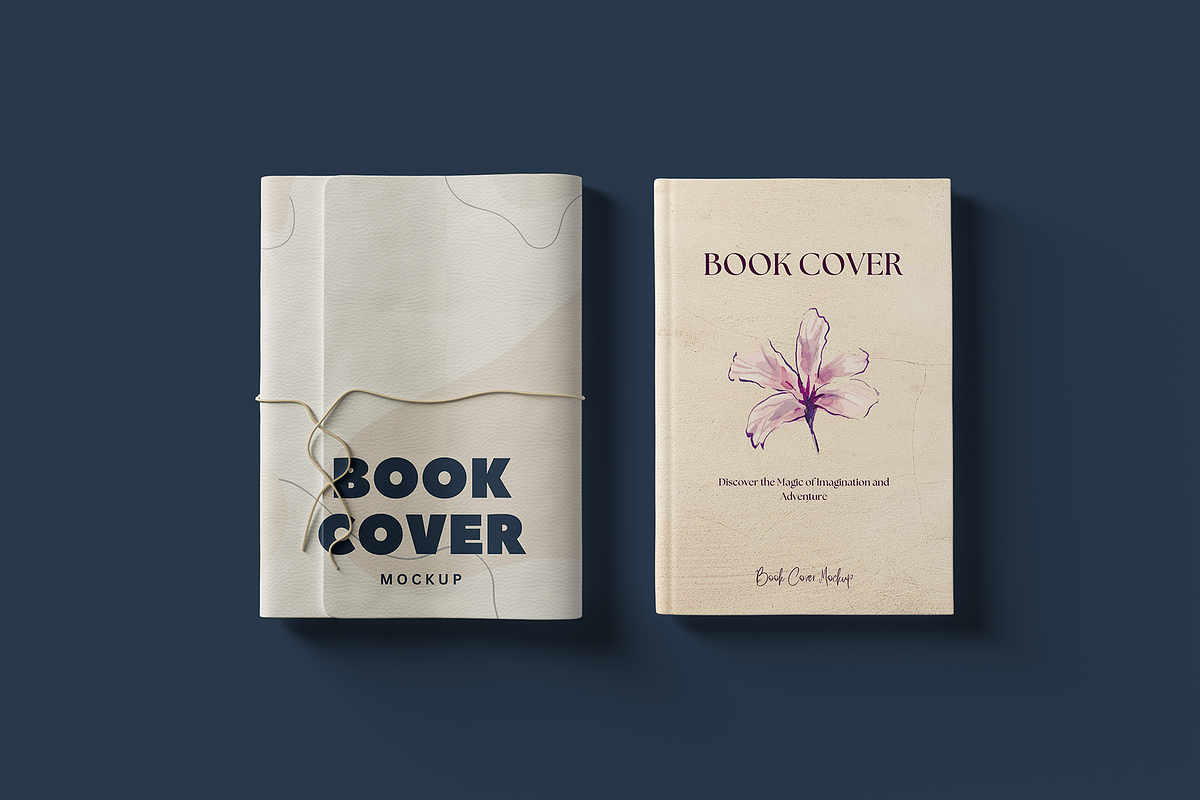 Book Cover Mockups, a Books & Magazine Mockup by Xtrahive (Photo 2 of 5)
