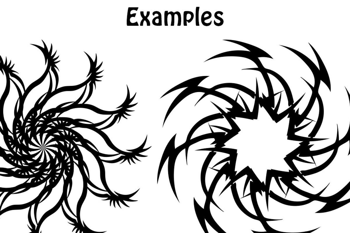 99 Tattoo Snowflake Shapes, a Shape Add-On by xresch (Photo 5 of 5)