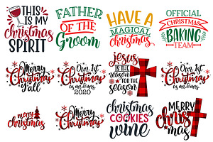 55 Christmas SVG Bundle