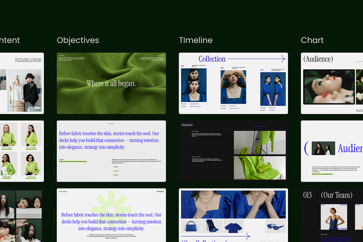 WONOO - Fashion Insight Figma, a Presentation Template by SLAB! Design (Photo 7 of 9)