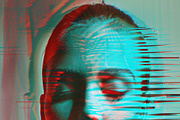 90 Glitch faces, a Person Illustration by Handmadefont (Thumbnail 10 of 94)