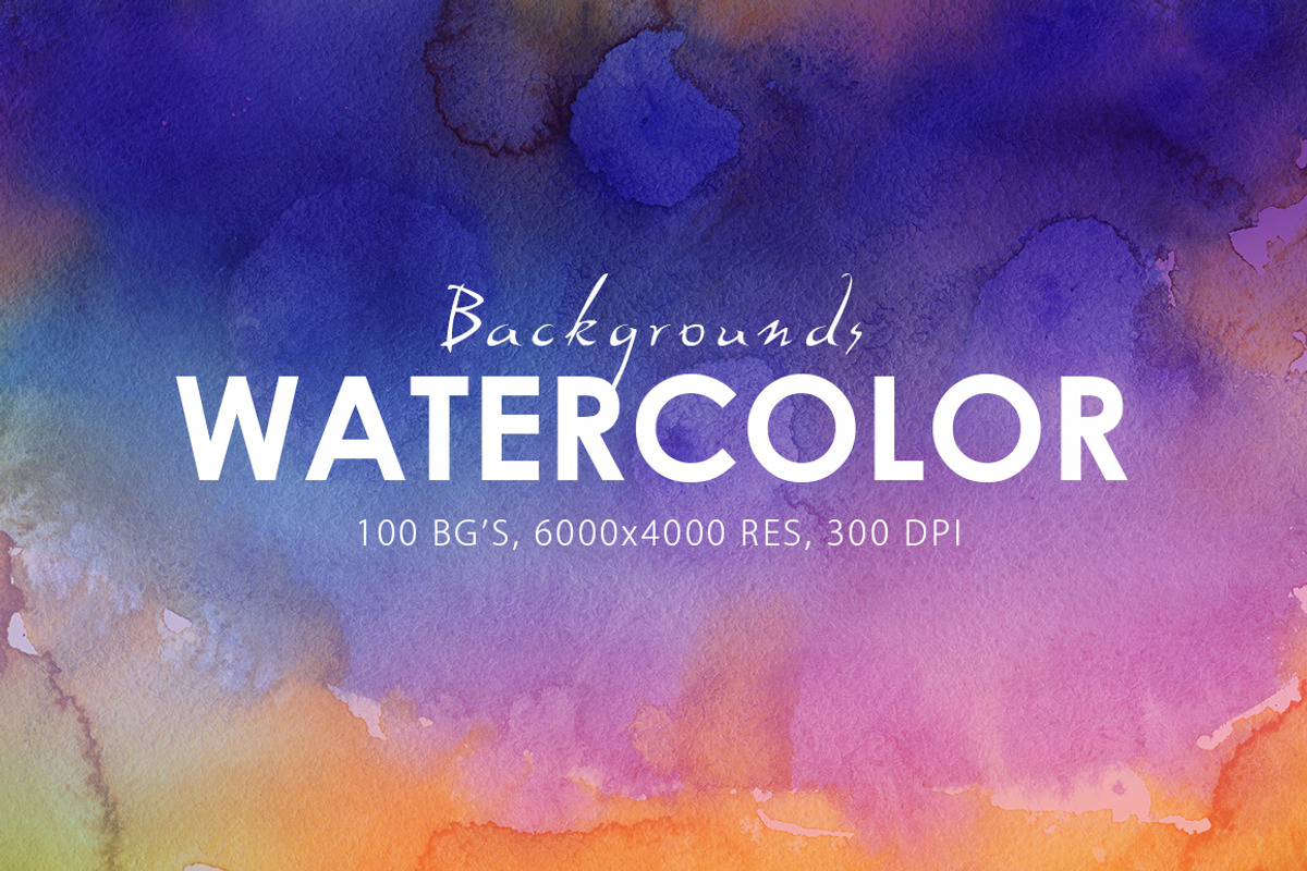 50% OFF Watercolor Backgrounds, a Texture Graphic by ArtistMef (Photo 4 of 5)