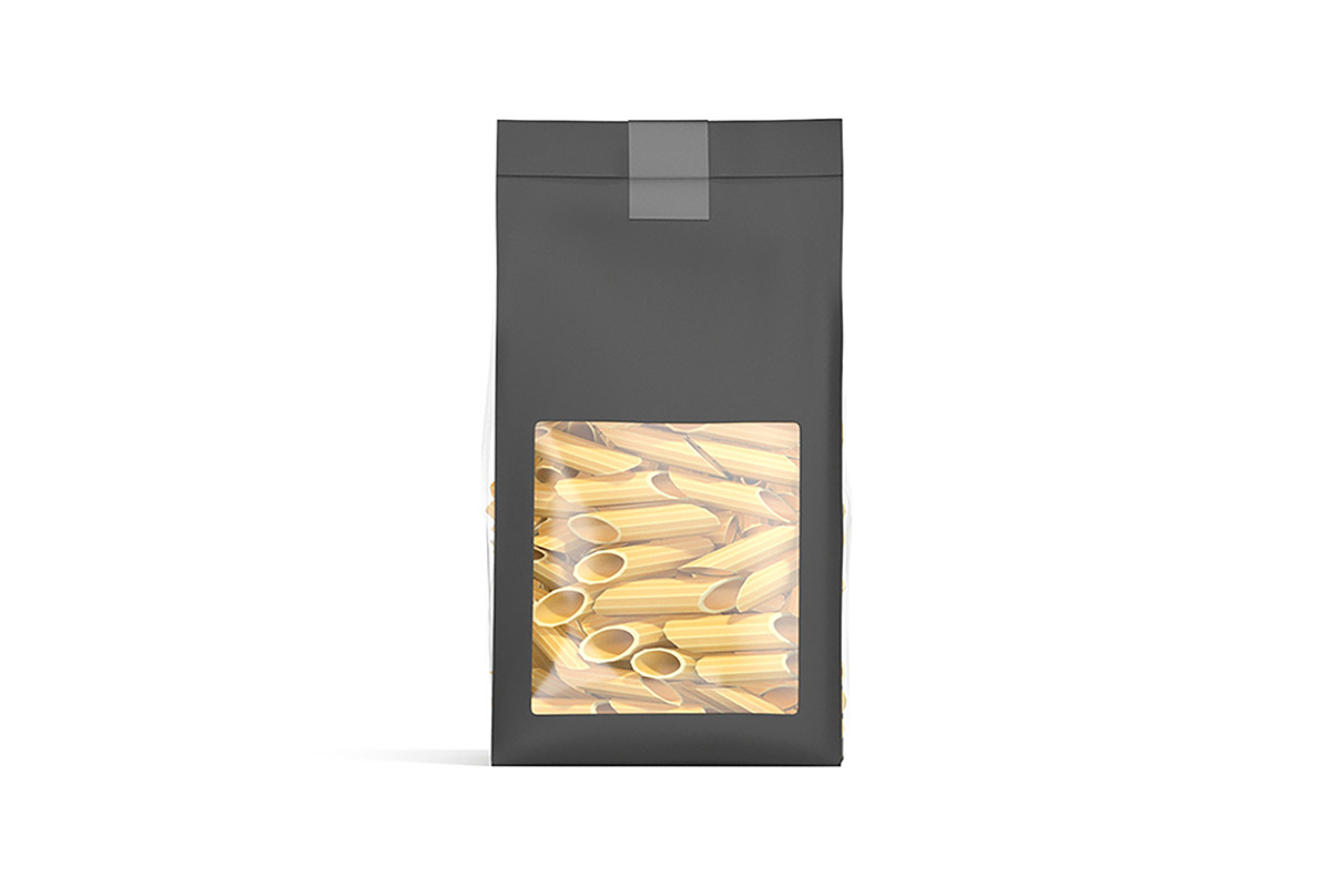 Black Penne Pasta Pack 3D Model, an Object 3D Model by rebrandy (Photo 3 of 9)