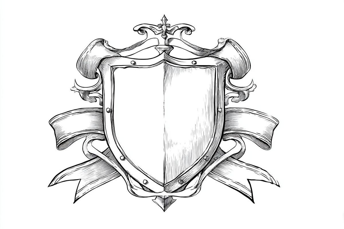 Vintage Royal Coat of Arms Emblem, a Graphic by hafijul (Photo 5 of 11)