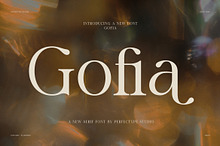 Gofia – Modern Elegant Serif Font