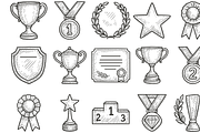 Awards Icon Pack, an Object Graphic by nikagraphic (Thumbnail 3 of 3)