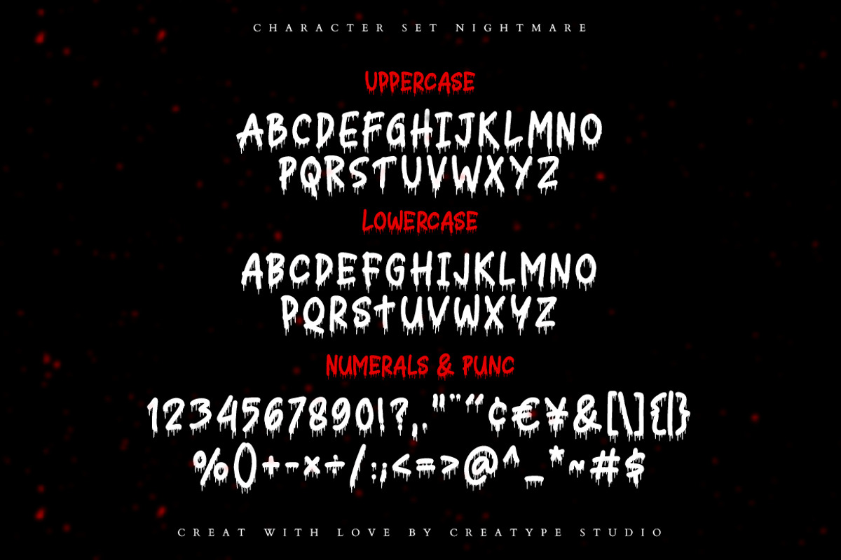 Nightmare Thriller Business Font, a Font by Creatype Studio (Photo 8 of 9)