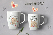 Christmas cats Collection, a Graphic by Nafanya (Thumbnail 4 of 11)