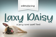 Laxy Daisy Font, a Serif Font by A Little Smidge (Thumbnail 1 of 7)