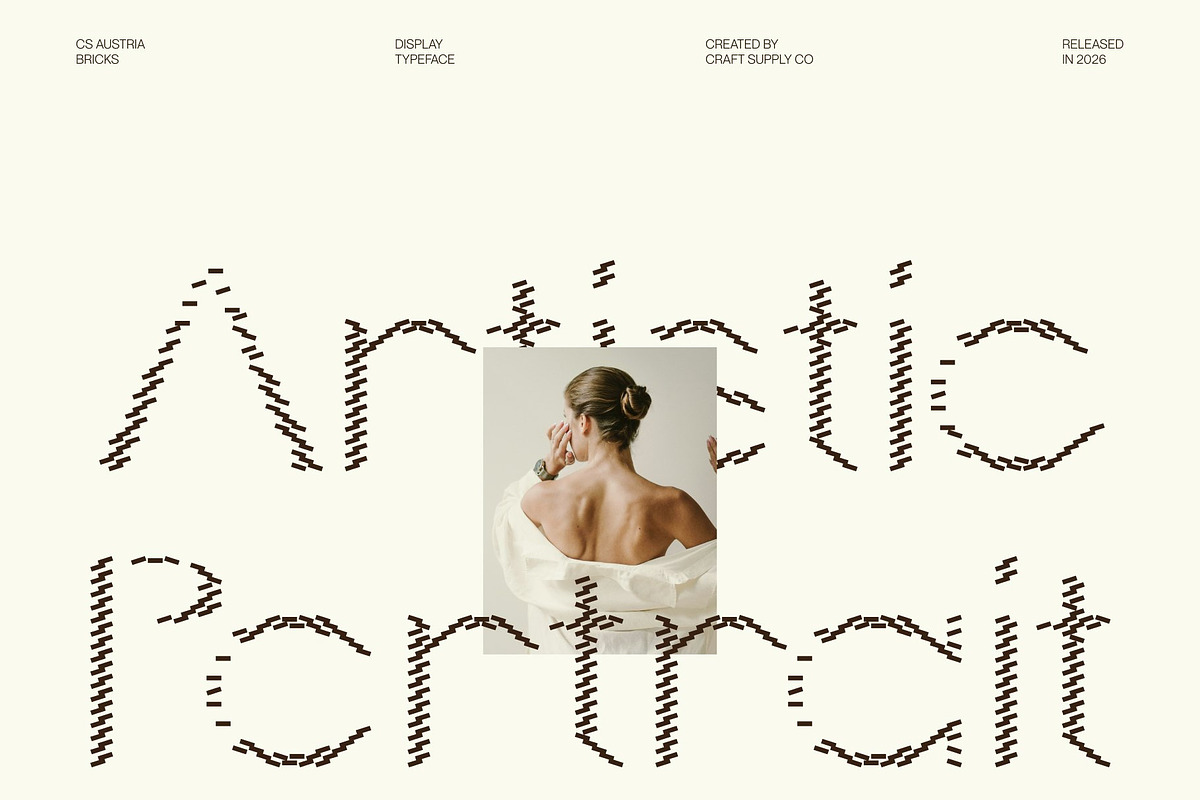 CS Austria Bricks, a Sans Serif Font by Craft Supply Co. (Photo 6 of 8)