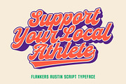 Flankers Austin - Varsity Font Duo!, a Sans Serif Font by The Native Saint Club (Thumbnail 2 of 16)