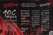 Night Visions: Brush Script Font, a Script Font by Wingsart Studio (Thumbnail 4 of 15)