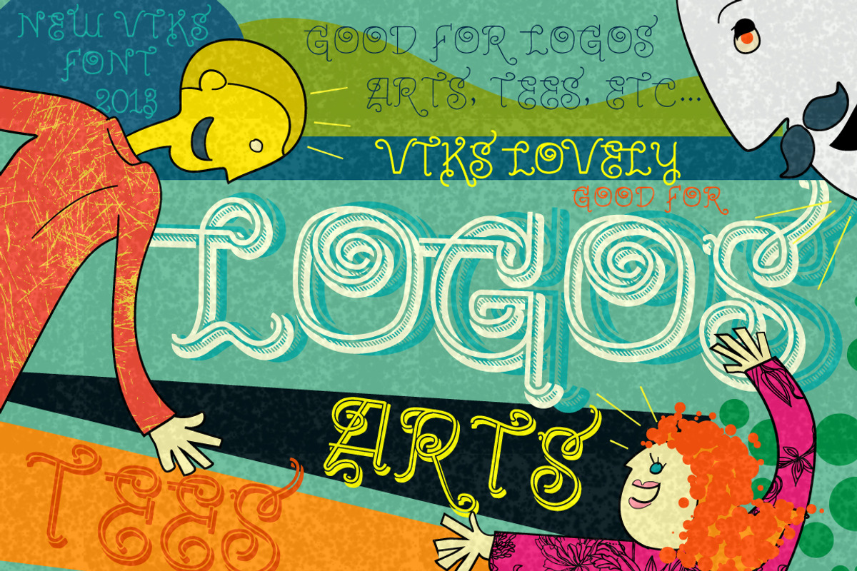 Lovely Font By Vtks