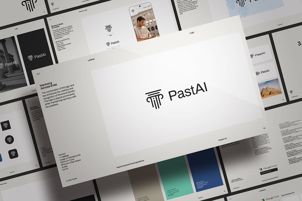 PastAI Proposal & Brand Guidelines, a Branding & Logo Template by One Pixel Man (Photo 6 of 12)