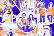 Collage Photo Frame Design Bundle, a Print Template by MRI STUDIO (Thumbnail 33 of 42)