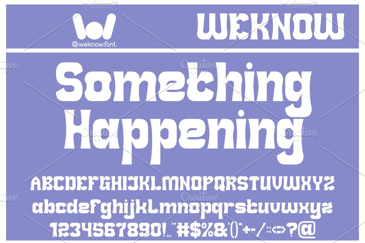 Early Afternoon font, a Font by weknow (Photo 3 of 8)