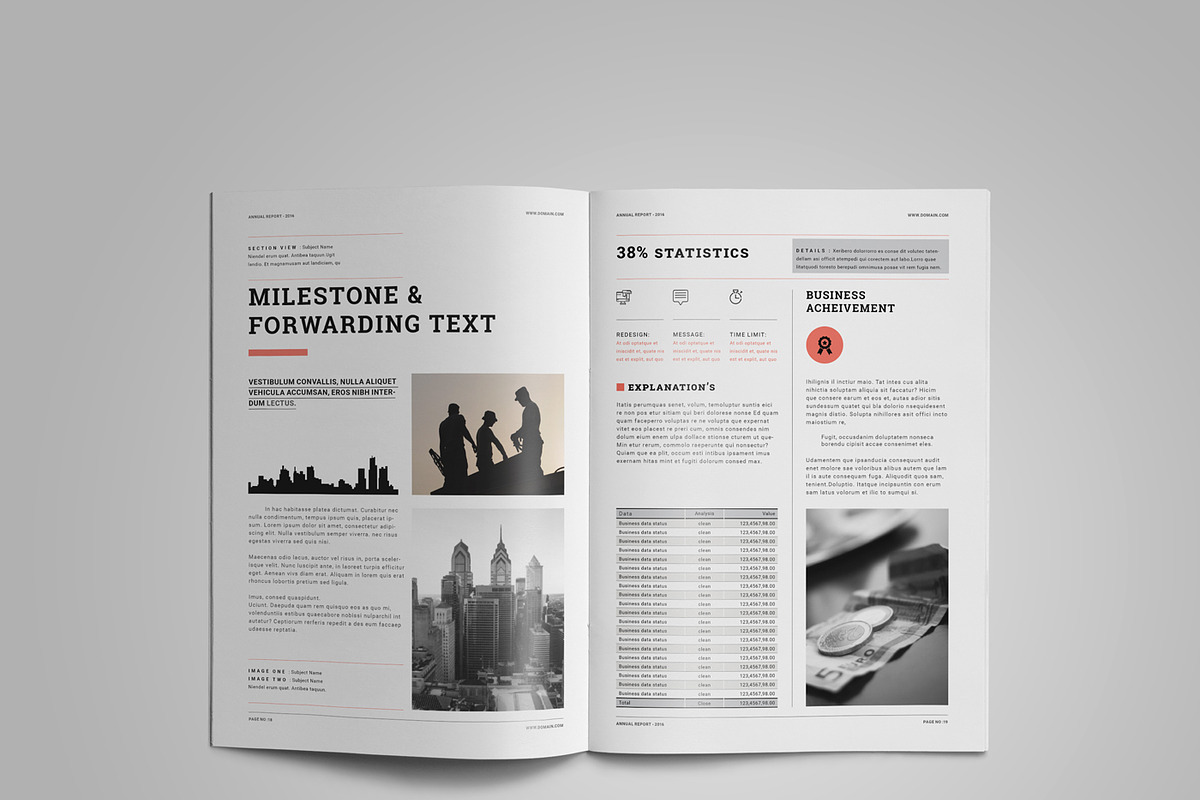 Unite Annual Report, a Brochure Template by Elite_Standard (Photo 10 of 15)
