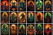 Deadly Creepy Halloween Vectors, an Illustration by Fresh Design Elements (Thumbnail 10 of 13)