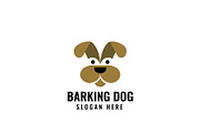 Modern Barking Dog Logo Template, a Branding & Logo Template by HueNestify (Thumbnail 1 of 3)
