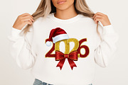 Glitter Happy New Year 2026, an Illustration by Libby Wishes (Thumbnail 6 of 8)