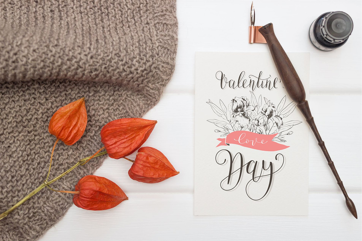 Valentine's Day. Romantic set, an Illustration by OlgaAlekseenko (Photo 7 of 11)