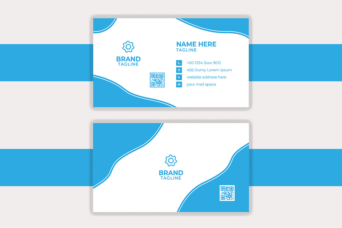 03 Business Card Template Design, a Business Card Template by Lakhan1998 (Photo 2 of 4)