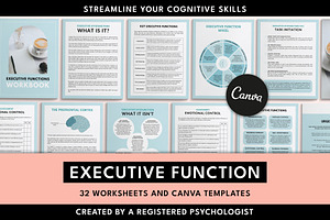 Executive Function Canva Templates