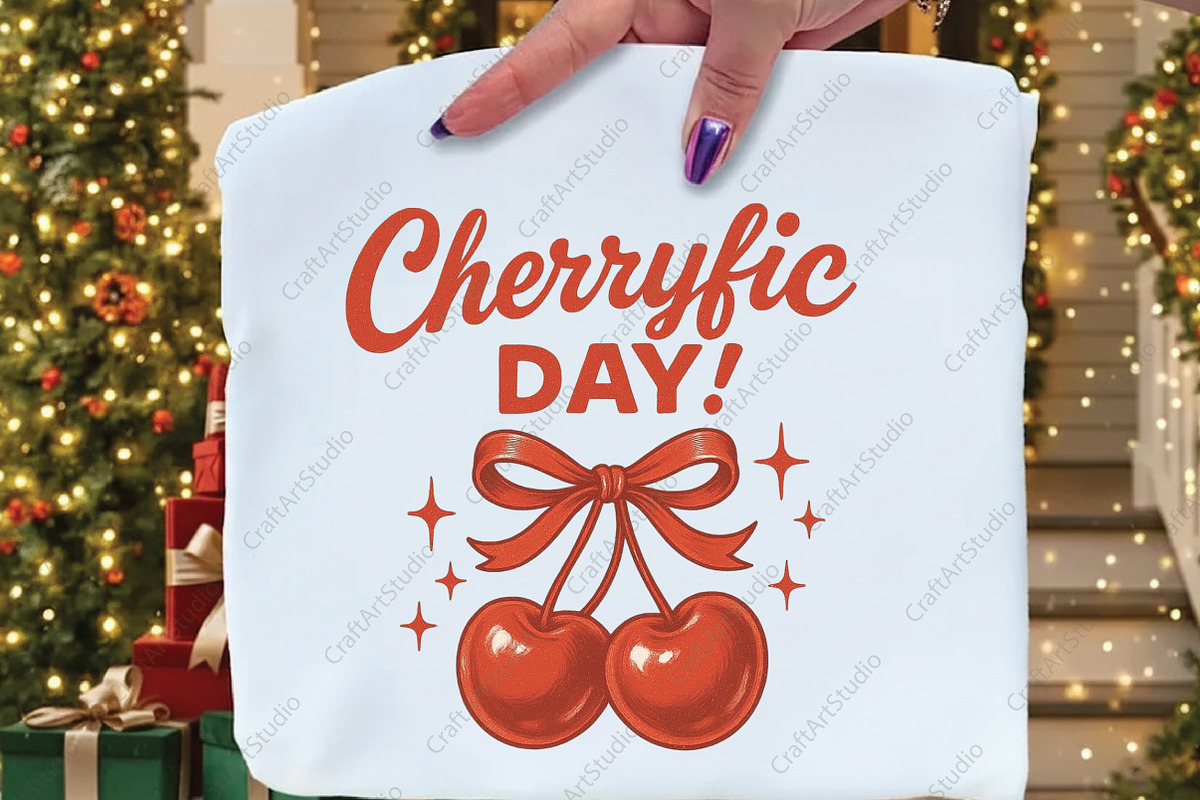 Cherrific Valentine's Day PNG, an Illustration by CraftArtStudio (Photo 4 of 4)