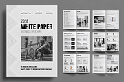 White Paper Design Layout, a Brochure Template by ContestDesign (Thumbnail 1 of 3)