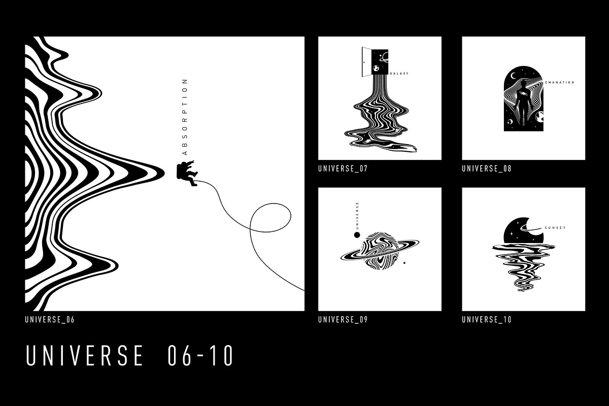 SurWave. 100 Optical Posters, an Object Graphic by Cosmic Store (Photo 10 of 19)