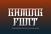 Game Geman Font, a Serif Font by alon kelakon (Thumbnail 2 of 5)