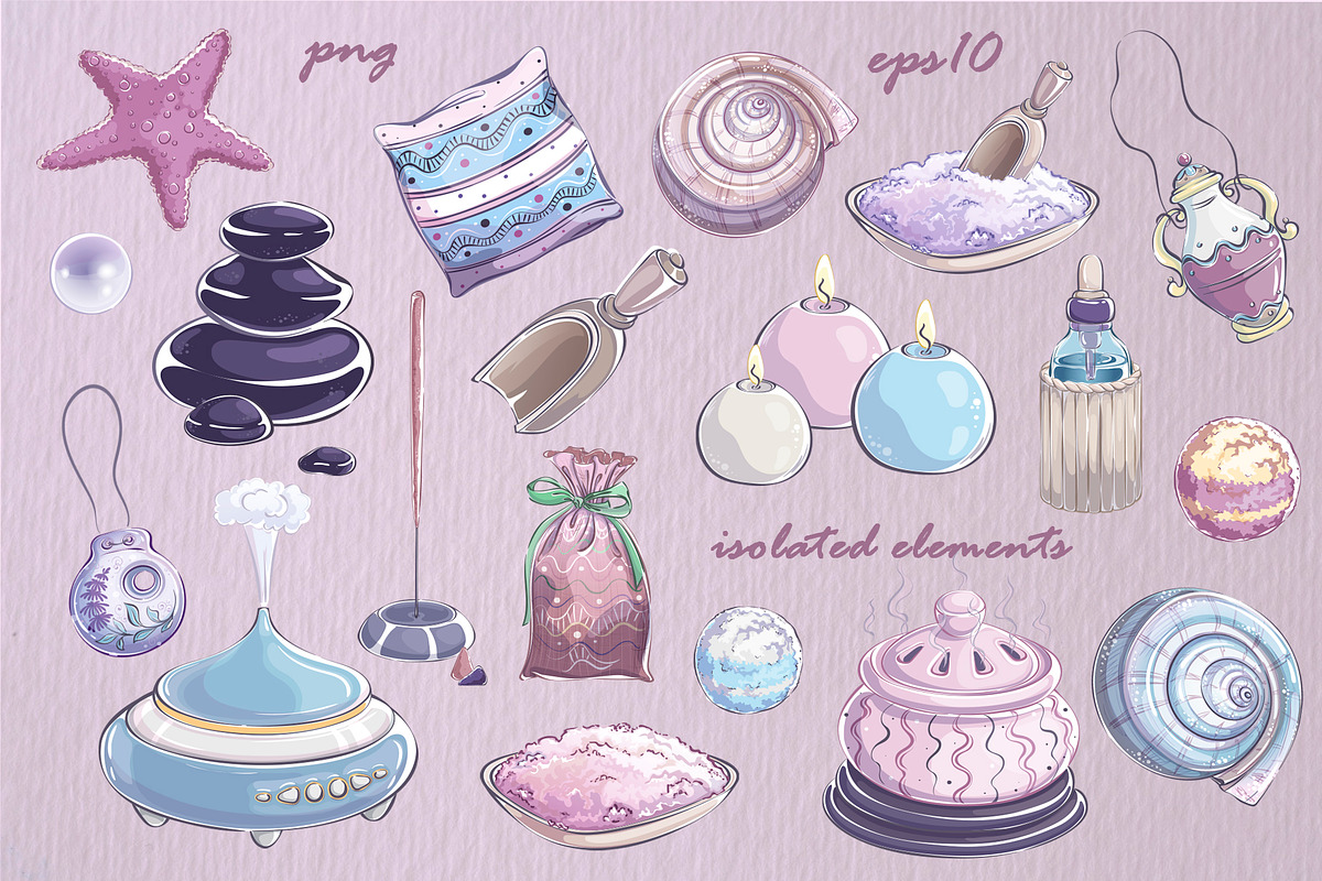 Beauty Care collection, a Healthcare Illustration by Maycat_store (Photo 4 of 8)