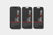 iPhone Screen Mockup, an iPhone Mockup by AndikaGraphic (Thumbnail 6 of 6)