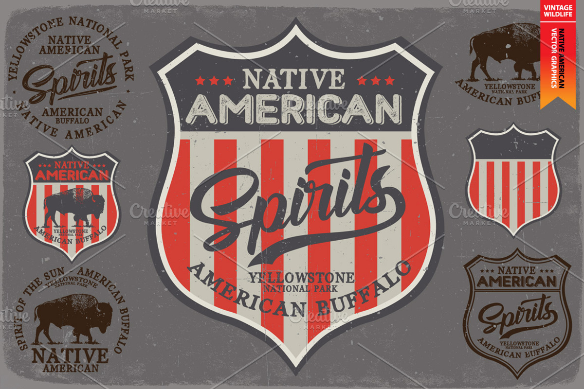 NATIVE AMERICAN SPIRITS, an Animal Illustration by Artistic & Unique (Photo 4 of 11)
