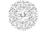 Vintage Botanical Flower Vector Set, an Object Illustration by Designer_Momina (Thumbnail 3 of 26)