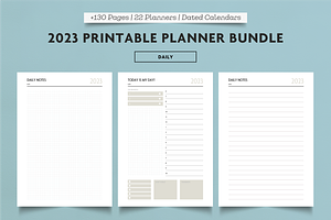 2023 Basic Planner Bundle