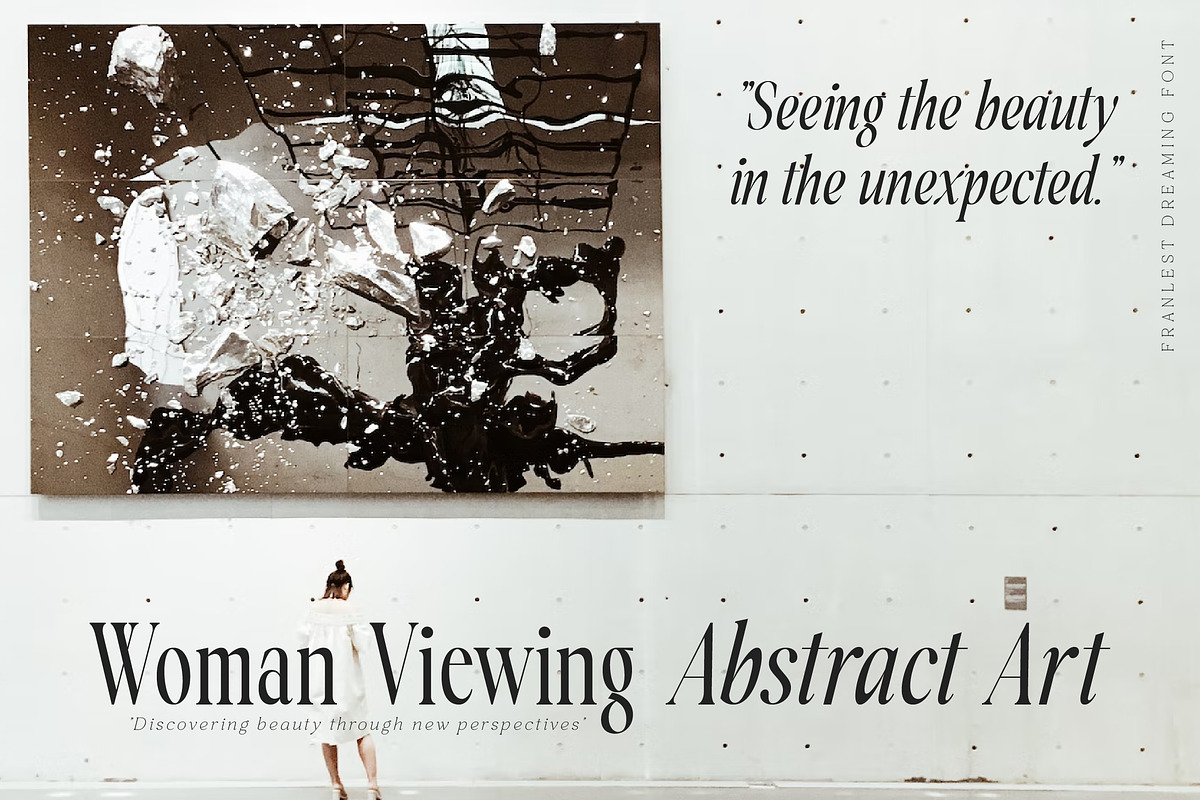 Franlest Dreaming Modern Serif Font, a Serif Font by Storytype Studio (Photo 11 of 15)