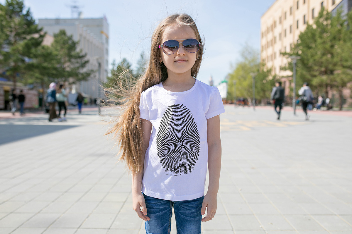 100 Kid's T-Shirt Mock-Up 2018 #22, a Shirt Mockup by Freeman Studio (Photo 36 of 107)