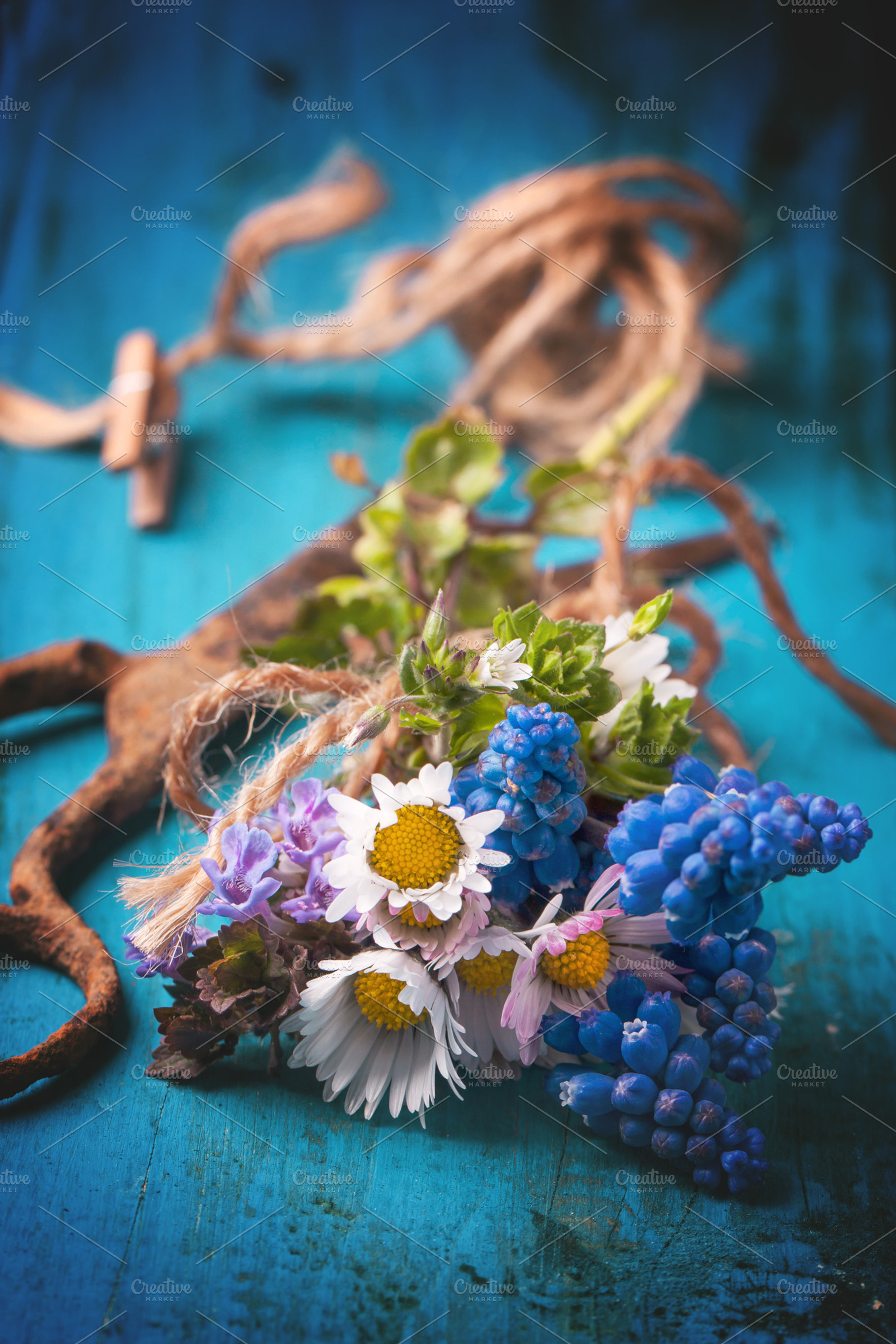 Bouquet of wildflowers stock photo containing bouquet and flowers