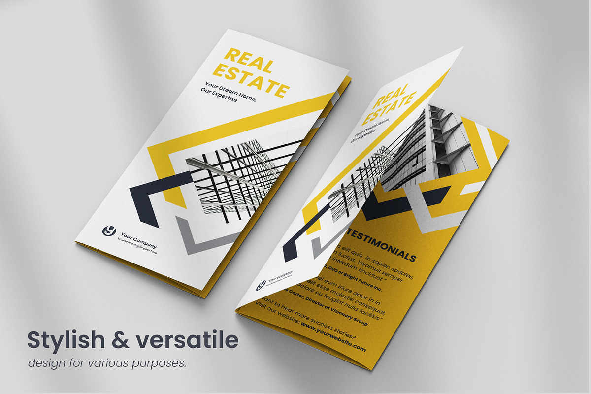 All Purpose Trifold Brochure 01, a Brochure Template by WheelieMonkey (Photo 2 of 4)